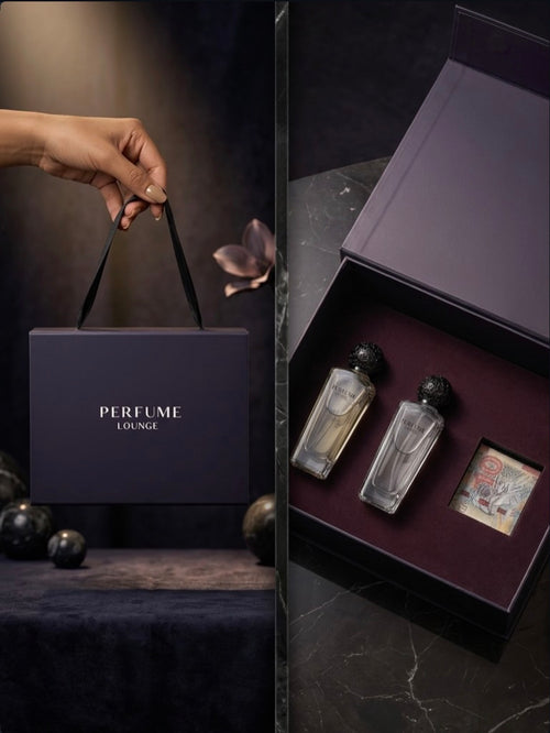 Neqsah Box - Perfume Lounge gift bag and perfume set